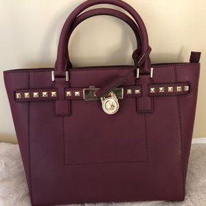 Michael Kors Hamilton studded tote